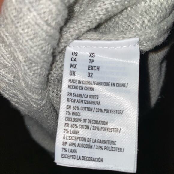 American Eagle Outfitters Classic Fit Waffle Knit Sweater Men's Size XS - Picture 6 of 7